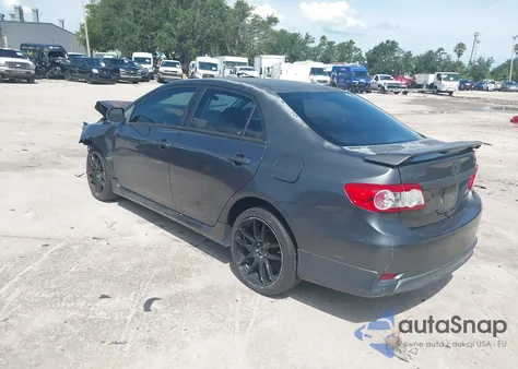 2011 Toyota Corolla S из США, поврежденный, VIN 2T1BU4EE0BC619473